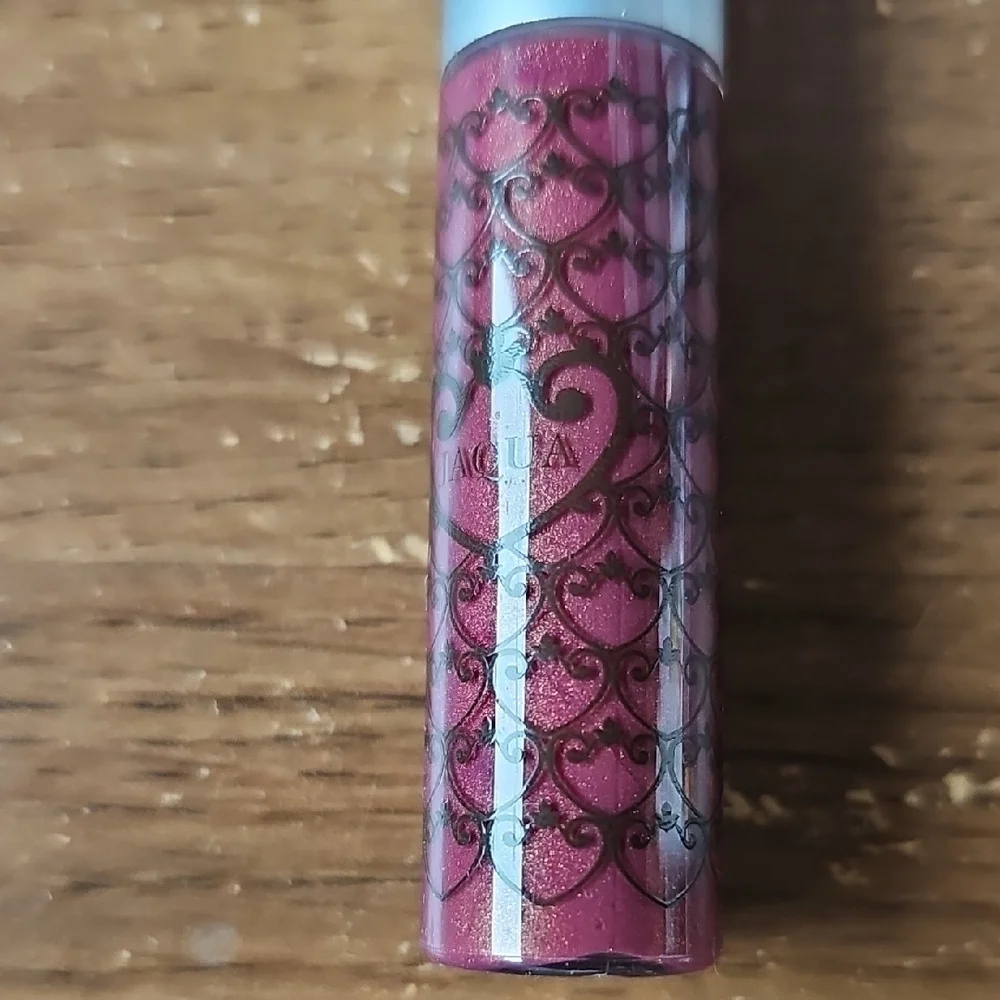 NIB Jaqua Beauty Tuscan Orange Lip Whip Lip Gloss With Shimmer